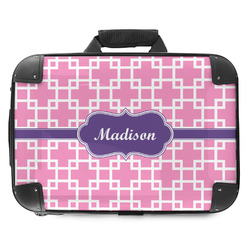 Linked Squares Hard Shell Briefcase - 18" (Personalized)