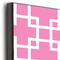 Linked Squares 20x24 Wood Print - Closeup