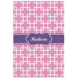 Linked Squares Poster - Matte - 24x36 (Personalized)