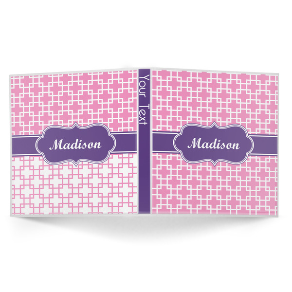 Linked Squares 3-Ring Binder Approval- 1in