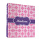 Linked Squares 3 Ring Binders - Full Wrap - 1" - FRONT