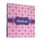 Linked Squares 3 Ring Binder - Full Wrap - 1" (Personalized)