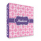 Linked Squares 3 Ring Binders - Full Wrap - 2" - FRONT