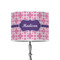 Linked Squares 8" Drum Lamp Shade - Poly-film (Personalized)