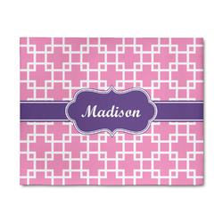 Linked Squares 8' x 10' Indoor Area Rug (Personalized)