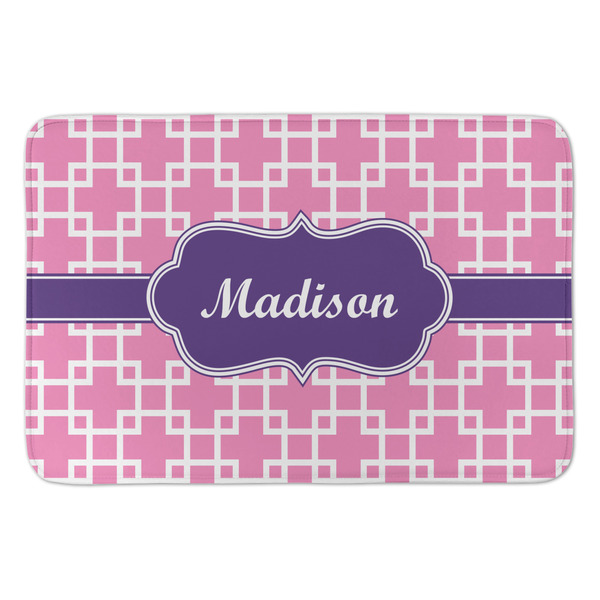 Custom Linked Squares Anti-Fatigue Kitchen Mat (Personalized)