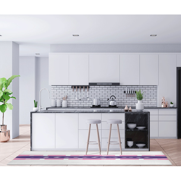 Linked Squares Area Rug Sizes