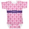 Linked Squares Baby Bodysuit (Personalized)