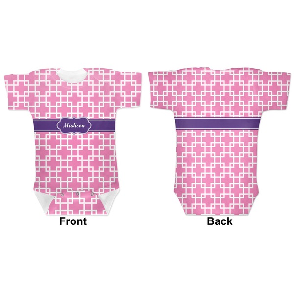 Linked Squares Baby Bodysuit Approval