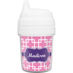 Linked Squares Baby Sippy Cup (Personalized)