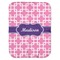 Linked Squares Baby Swaddling Blanket (Personalized)