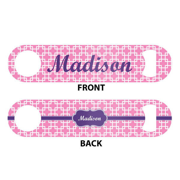 Linked Squares Bar Bottle Opener - White - Approval