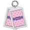 Linked Squares Bling Keychain - MAIN