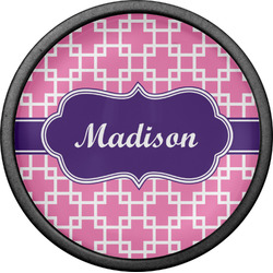 Linked Squares Cabinet Knob (Black) (Personalized)