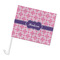 Linked Squares Car Flag (Personalized)