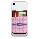 Linked Squares 2-in-1 Cell Phone Credit Card Holder & Screen Cleaner (Personalized)
