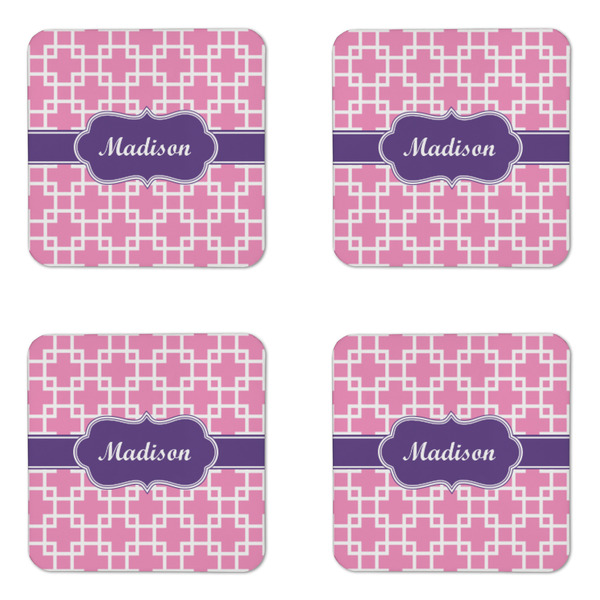 Linked Squares Coaster Set - APPROVAL