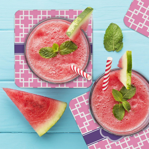 Linked Squares Coaster Set - LIFESTYLE