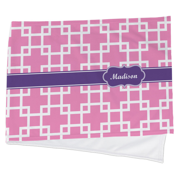 Custom Linked Squares Cooling Towel (Personalized)