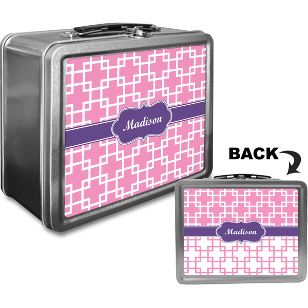 Linked Squares Custom Lunch Box / Tin Approval