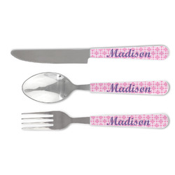 Linked Squares Cutlery Set (Personalized)