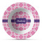Linked Squares Plastic Bowl - Microwave Safe - Composite Polymer (Personalized)