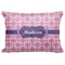 Linked Squares Decorative Baby Pillowcase - 16"x12" (Personalized)