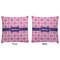 Linked Squares Decorative Pillow Case - Approval