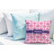 Linked Squares Decorative Pillow Case - LIFESTYLE 2