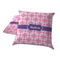 Linked Squares Decorative Pillow Case - TWO
