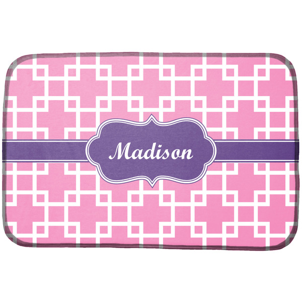 Custom Linked Squares Dish Drying Mat (Personalized)