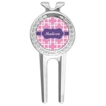 Linked Squares Golf Divot Tool & Ball Marker (Personalized)