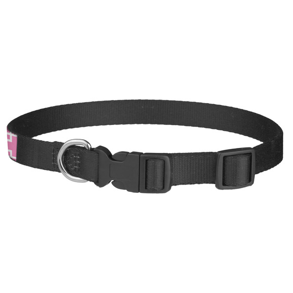 Linked Squares Dog Collar - Medium - Back