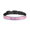 Linked Squares Dog Collar - Small - Front