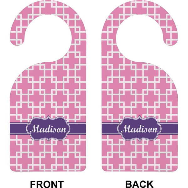 Linked Squares Door Hanger (Approval)
