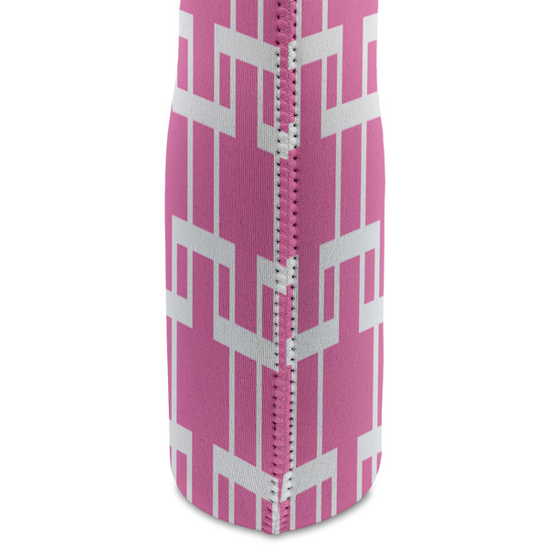 Linked Squares Double Wine Tote - DETAIL 2 (new)