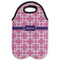 Linked Squares Double Wine Tote - Flat (new)