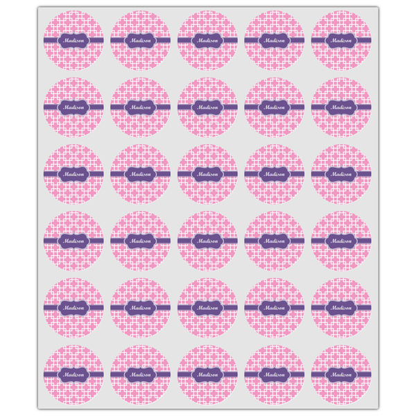 Linked Squares Drink Topper - XSmall - Set of 30