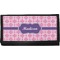 Linked Squares Personalized Checkbook Cover