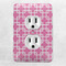 Linked Squares Electric Outlet Plate - LIFESTYLE