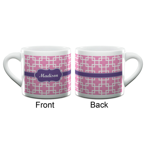 Linked Squares Espresso Cup - 6oz (Double Shot) (APPROVAL)