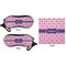 Linked Squares Eyeglass Case & Cloth (Approval)
