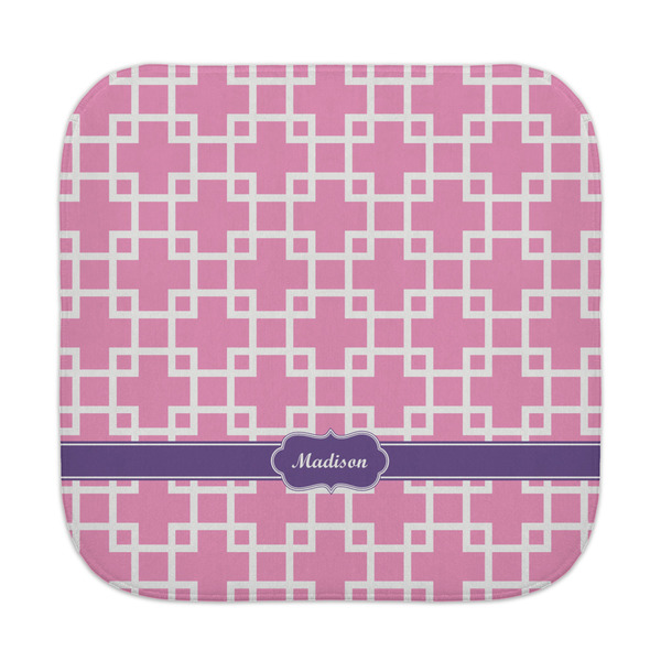 Custom Linked Squares Face Towel (Personalized)