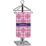 Linked Squares Finger Tip Towel - Full Print (Personalized)