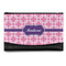Linked Squares Genuine Leather Women's Wallet - Small (Personalized)