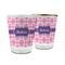Linked Squares Glass Shot Glass - 1.5 oz (Personalized)