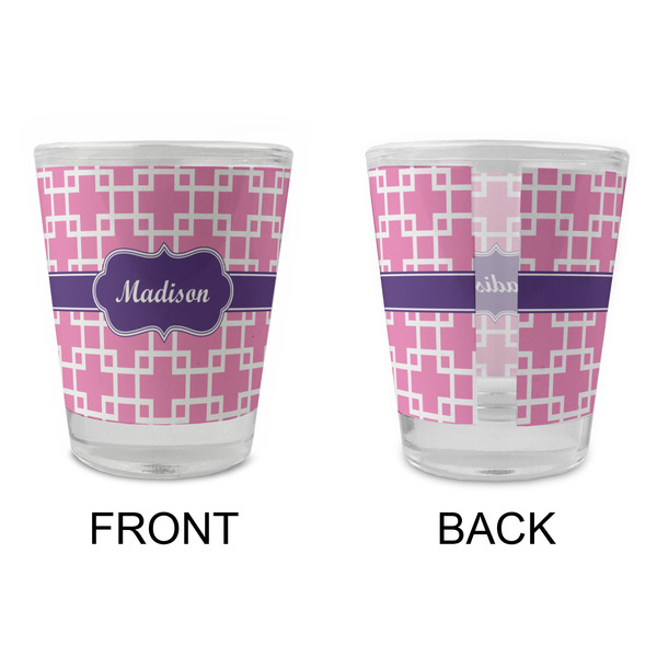 Linked Squares Glass Shot Glass - Standard - APPROVAL