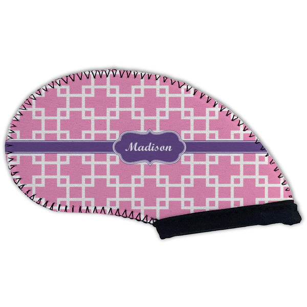 Linked Squares Golf Club Covers - BACK