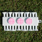 Linked Squares Golf Tees & Ball Markers Set - Back