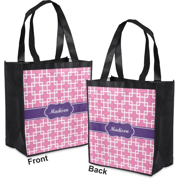 Linked Squares Grocery Bag - Apvl